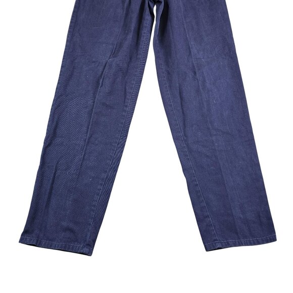 Vintage Northern Reflections Pants Womens 9/10 Blue 90s High Rise Pleated - Picture 11 of 16